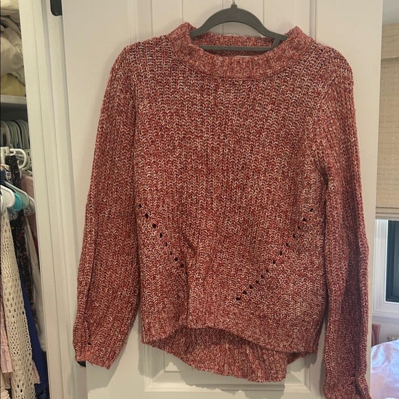 Universal Thread Sweaters - Universal Thread Red Marled Turtleneck Sweater